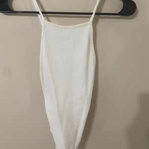 Fashion nova white bodysuit new